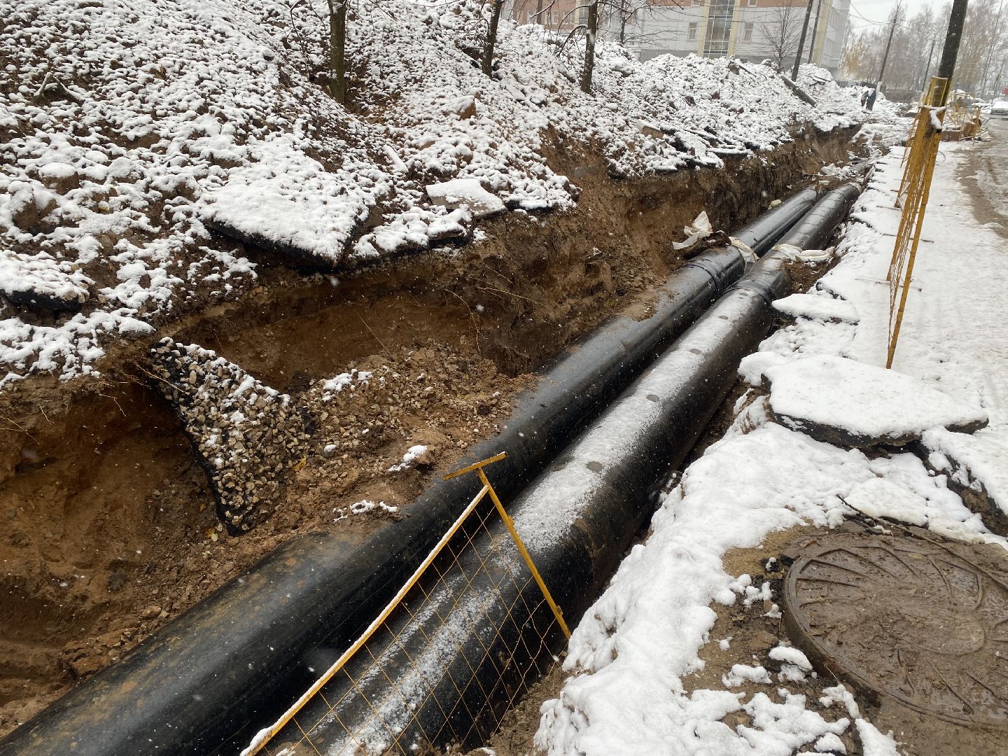 ЖКХ, благоустровйство, теплотрасса,