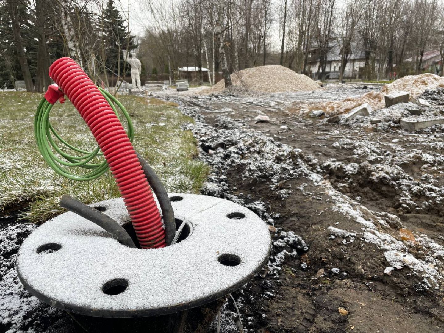 Дмитров, Сквер генерала Кузнецова в Яхроме, Минблаго, вертикалки,