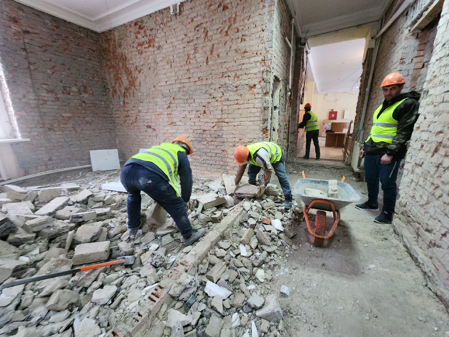 Чехов, детская школа искусств, капитальный ремонт, капремонт, реконструкция, демонтажные работы, объекты социальной инфраструктуры, вертикалки,