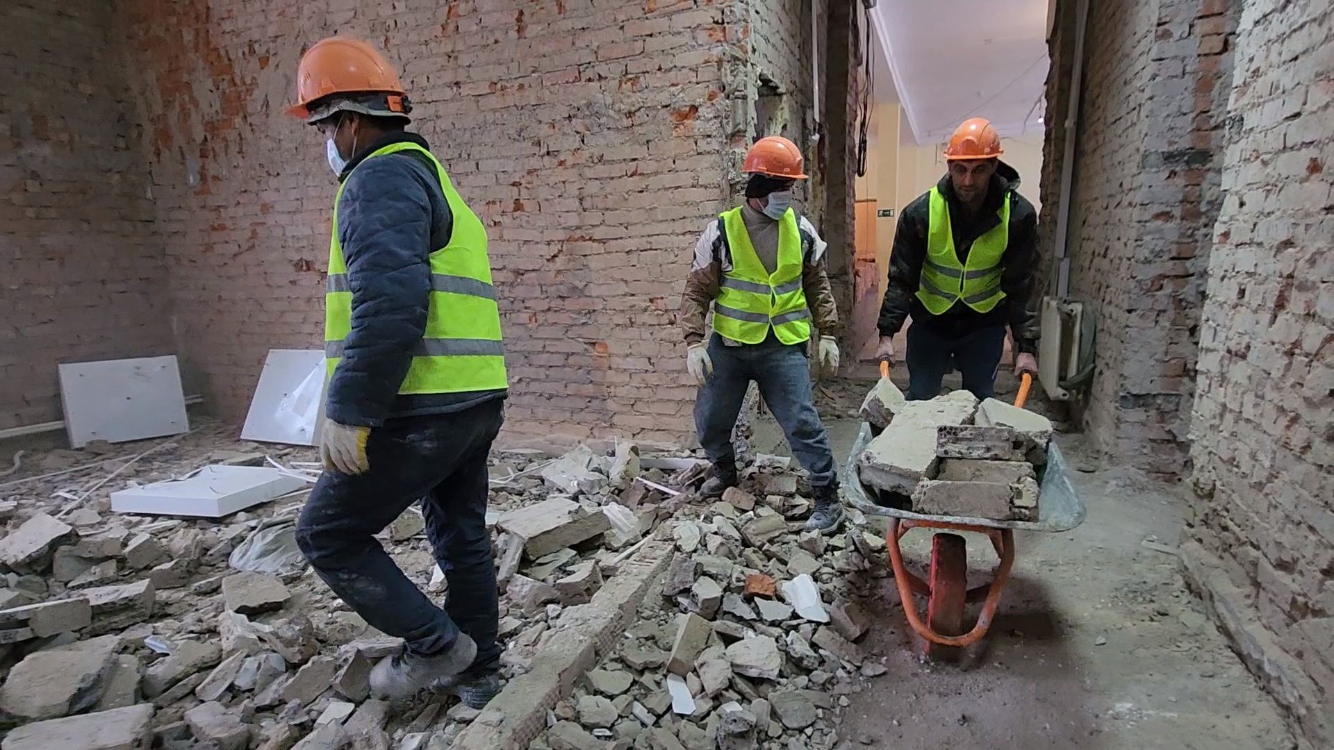 Чехов, детская школа искусств, капитальный ремонт, капремонт, реконструкция, демонтажные работы, объекты социальной инфраструктуры, вертикалки,