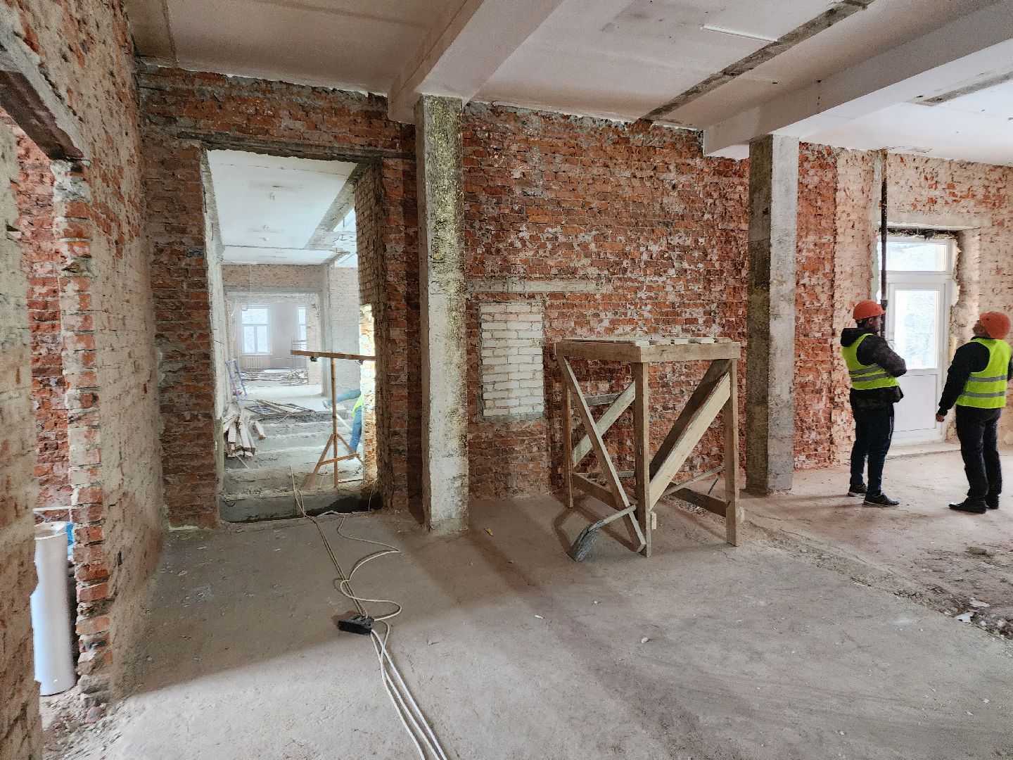 Чехов, детская школа искусств, капитальный ремонт, капремонт, реконструкция, демонтажные работы, объекты социальной инфраструктуры, вертикалки,