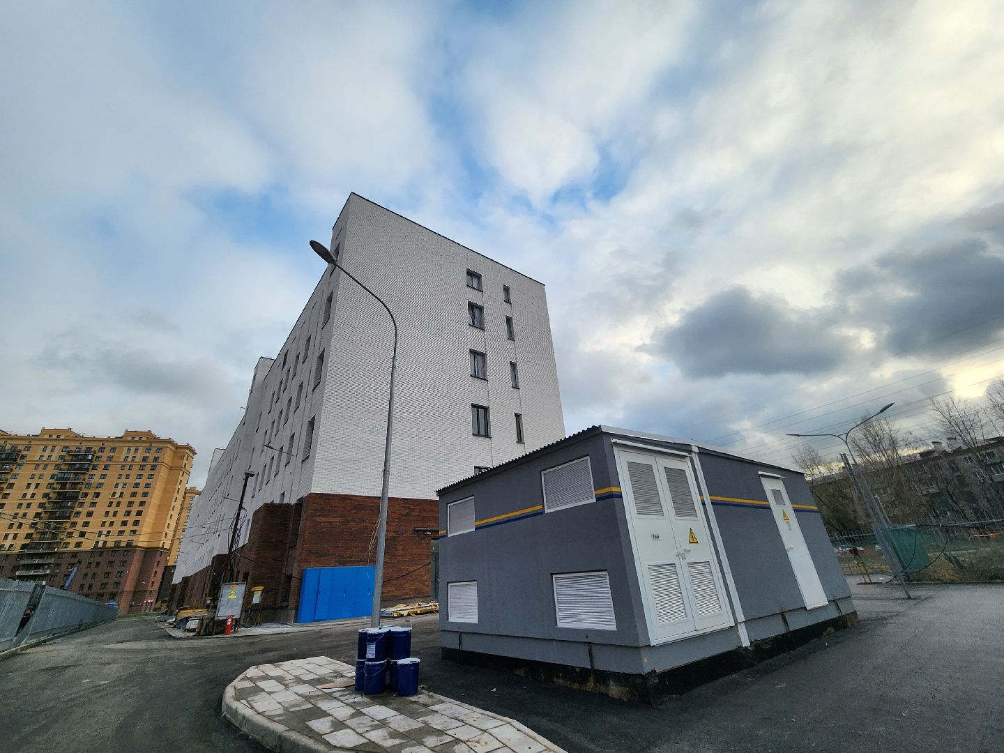 котельники, поликлиника, строительство, благоустройство, готовность,