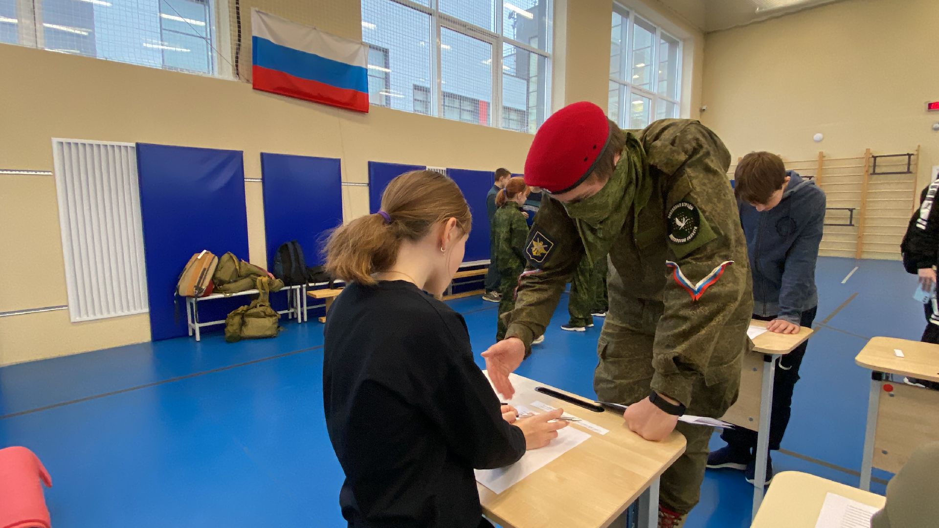 военно-патриотическая игра, Истра,Школа,