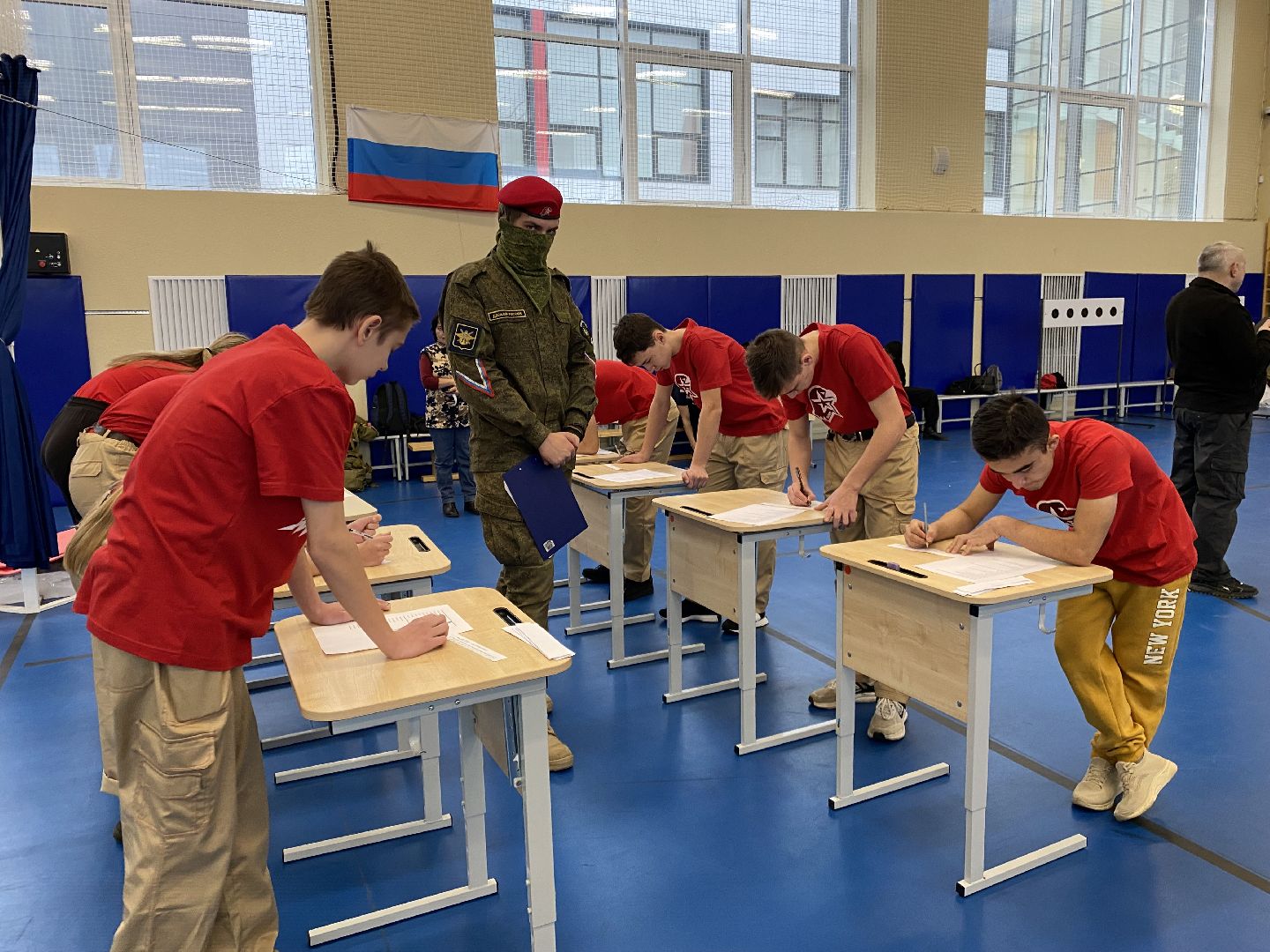 военно-патриотическая игра, Истра,Школа,