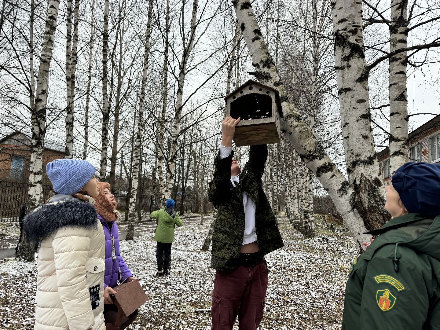 шаховская, кормушки, лесничество, лесная школа, вертикалки,