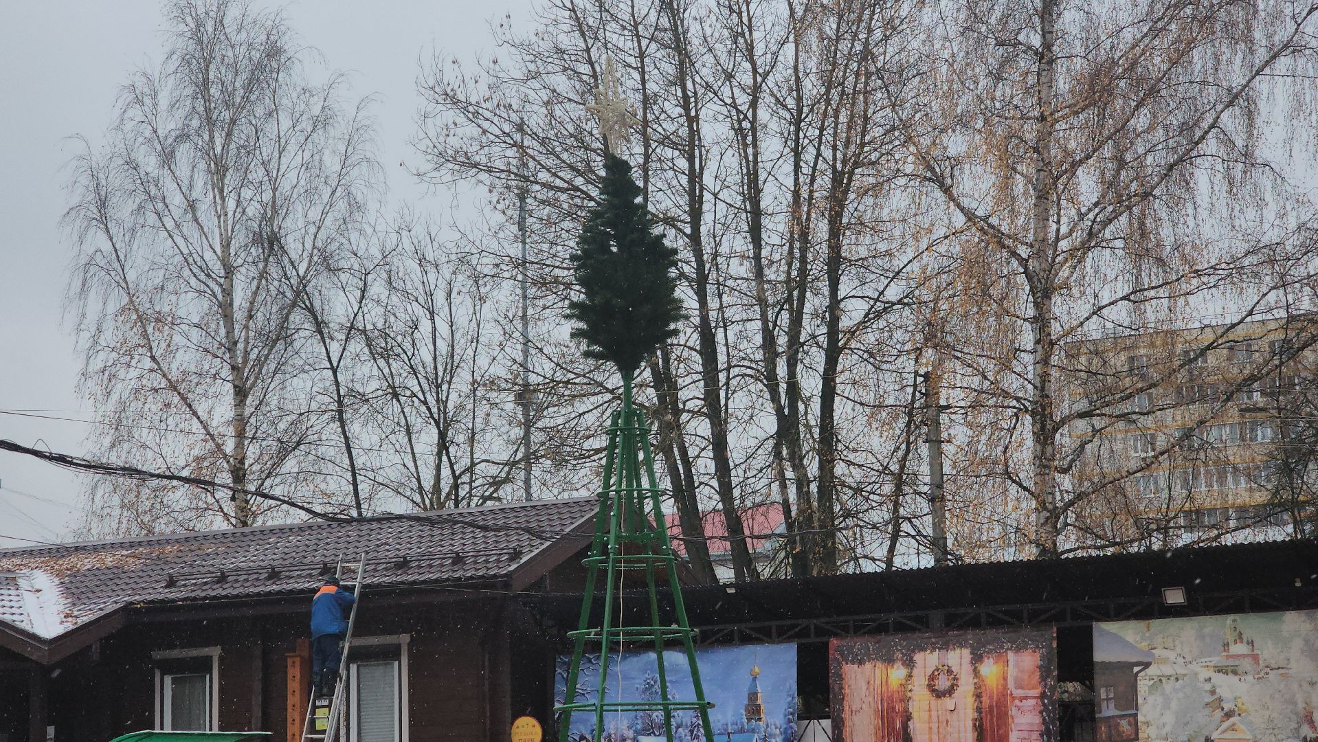 павловский посад, городской округ павловский посад, новый год, украшение, праздники, благоустройство,