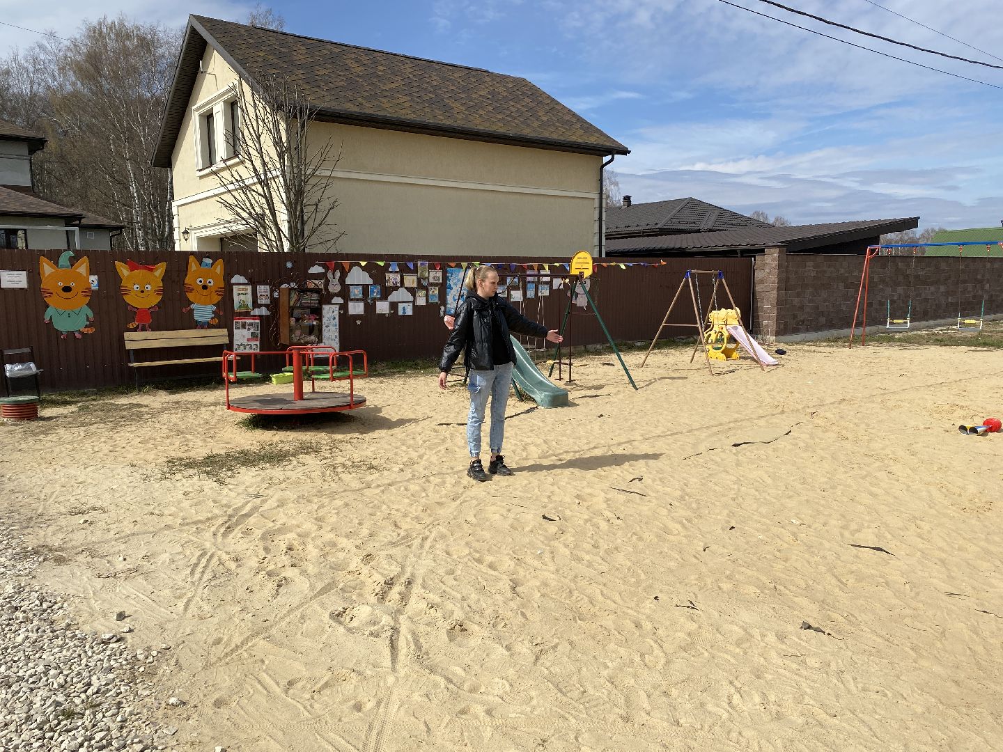 Чехов, деревня, детская площадка, благоустройство, жители
