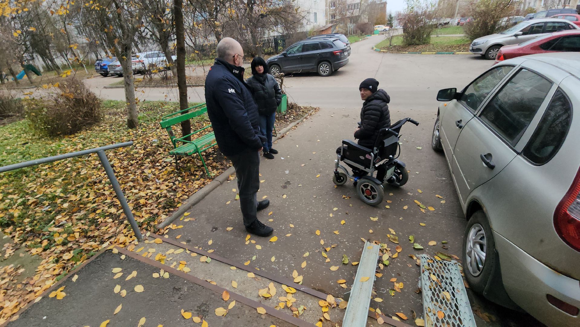 пандус, участник сво, инвалид-колясочник, депутат, серпухов, улица западная, вертикалки,