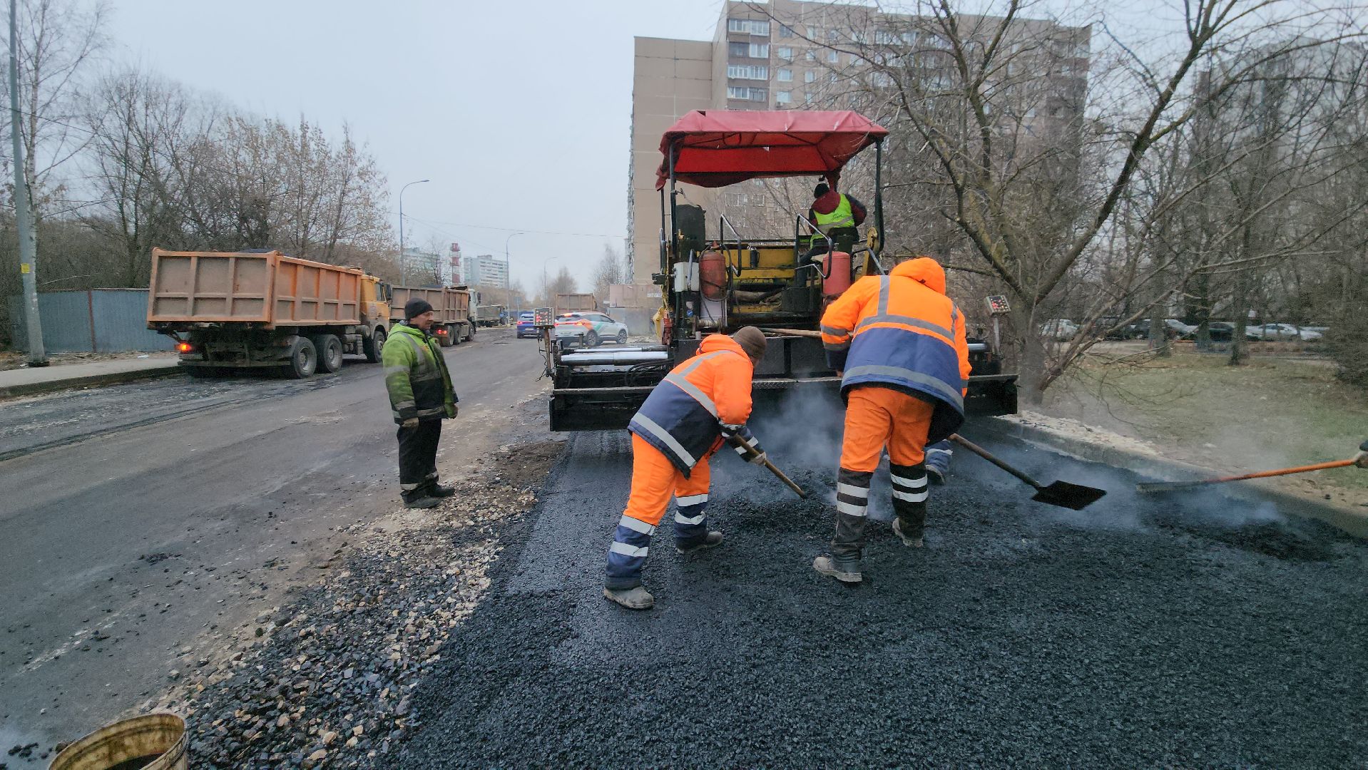 Благоустройство, Ремонт дорог, Лобня, вертикалки,