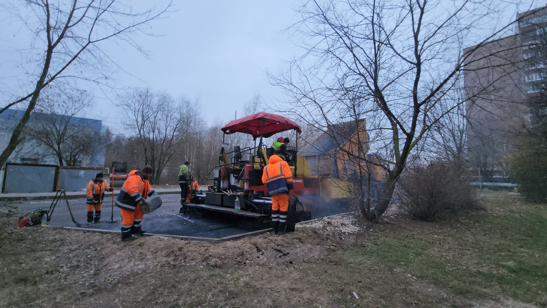 Благоустройство, Ремонт дорог, Лобня, вертикалки,
