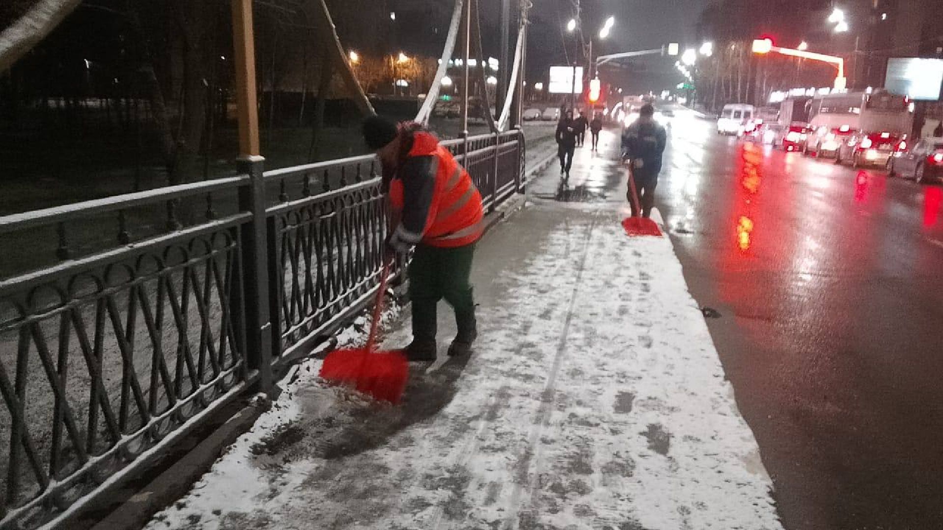 вертикалки, пушкино, уборка снега, коммунальная техника, коммунальная служба,