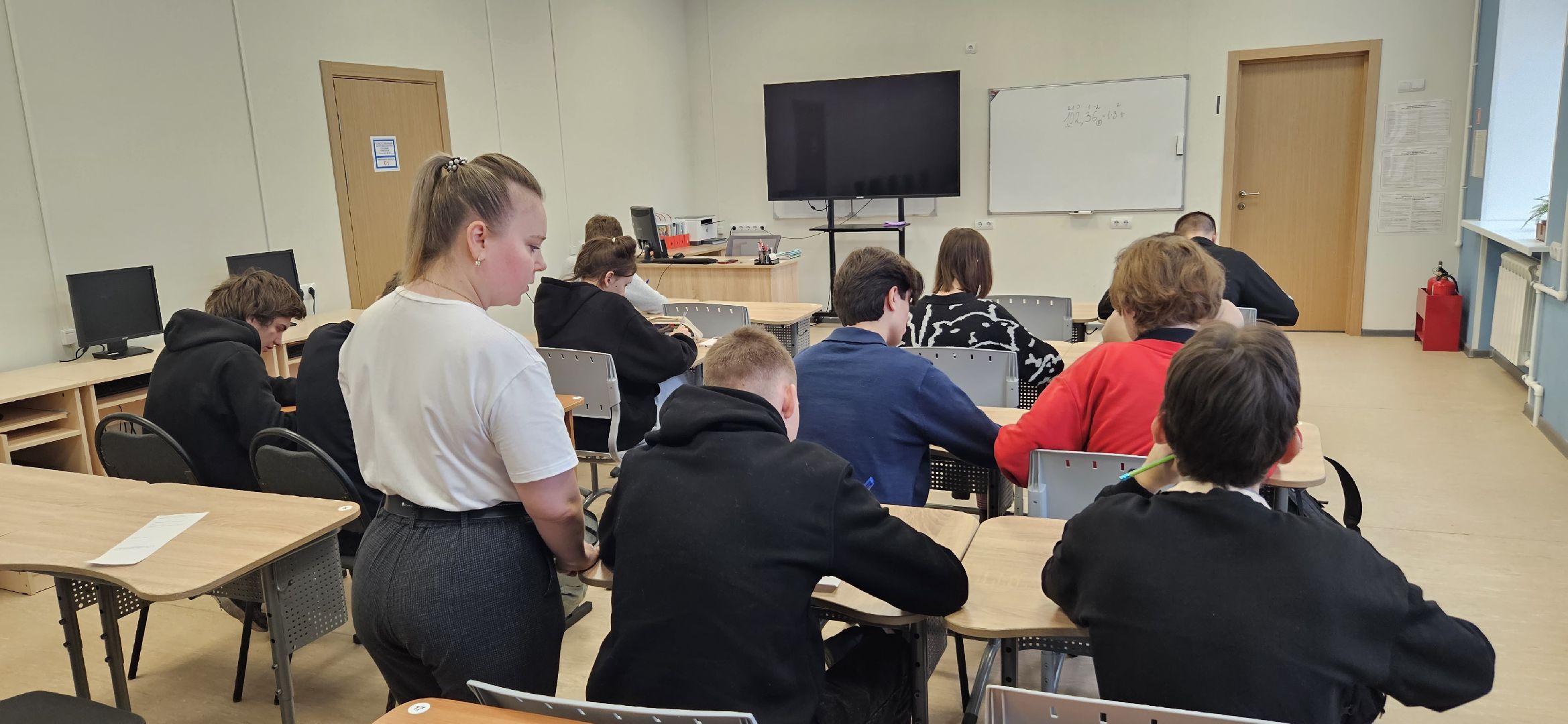 Учитель, Школа, Информатика, Дети, Жуковский,