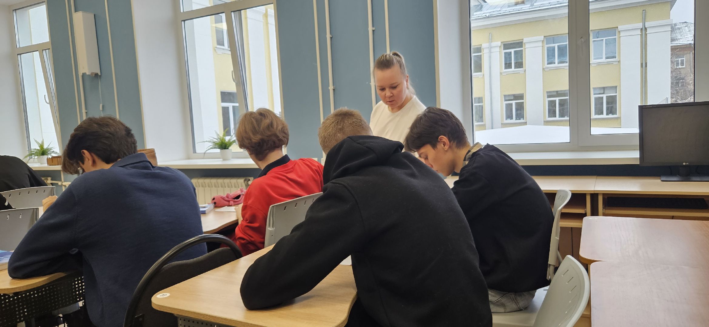 Учитель, Школа, Информатика, Дети, Жуковский,