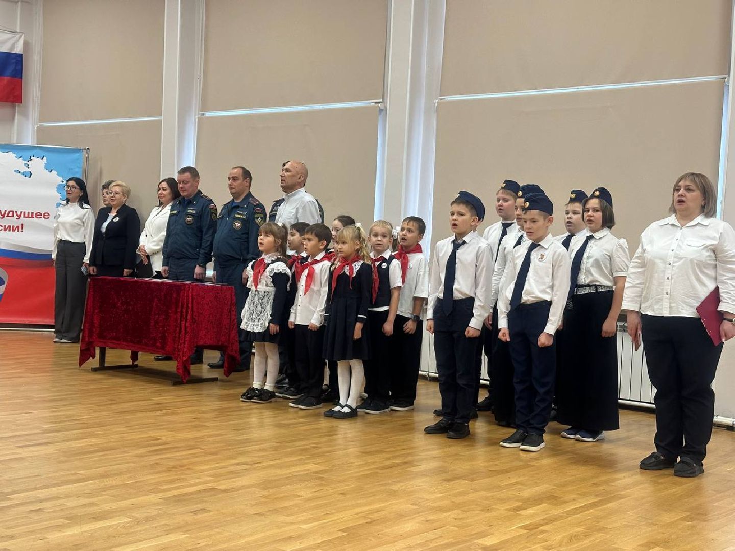 кадеты, посвящение