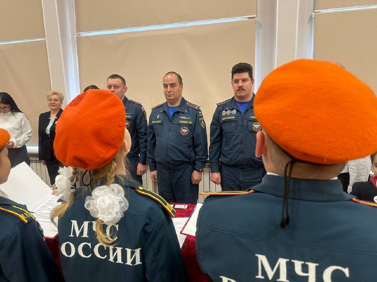 кадеты, посвящение