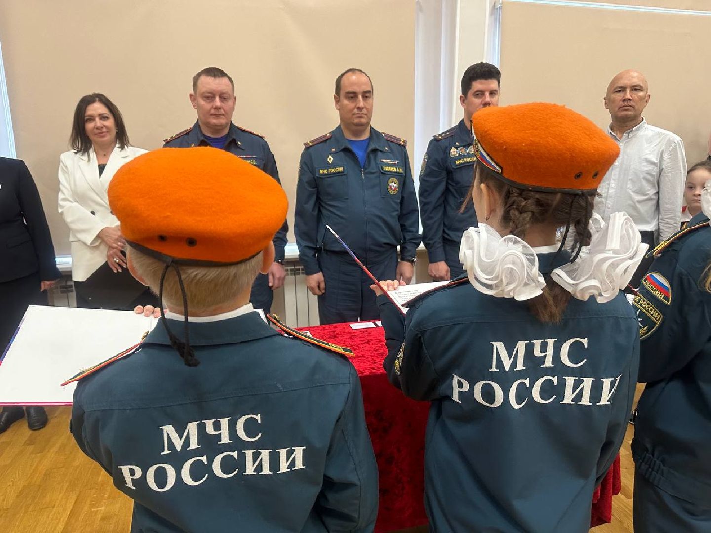 кадеты, посвящение