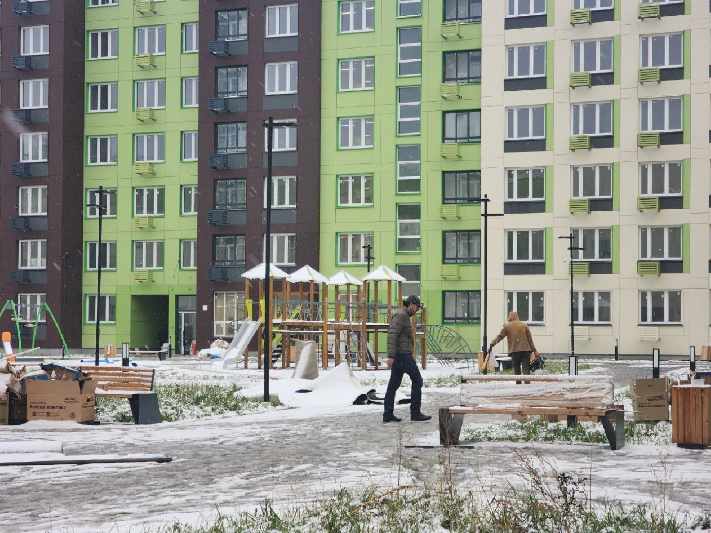 пущино, благоустройство дворов, серпухов, переселение из аварийного жилья, вертикалки,