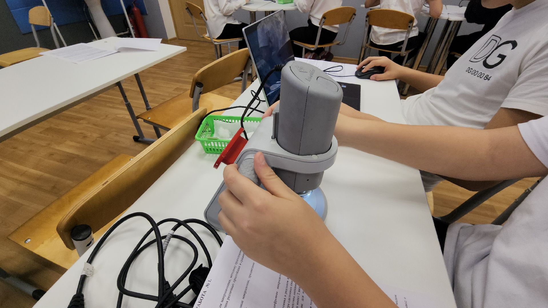 вертикалки, пушкино, школа, образовательный центр, цифровые технологии, точка роста, учителя, школьники,биология,