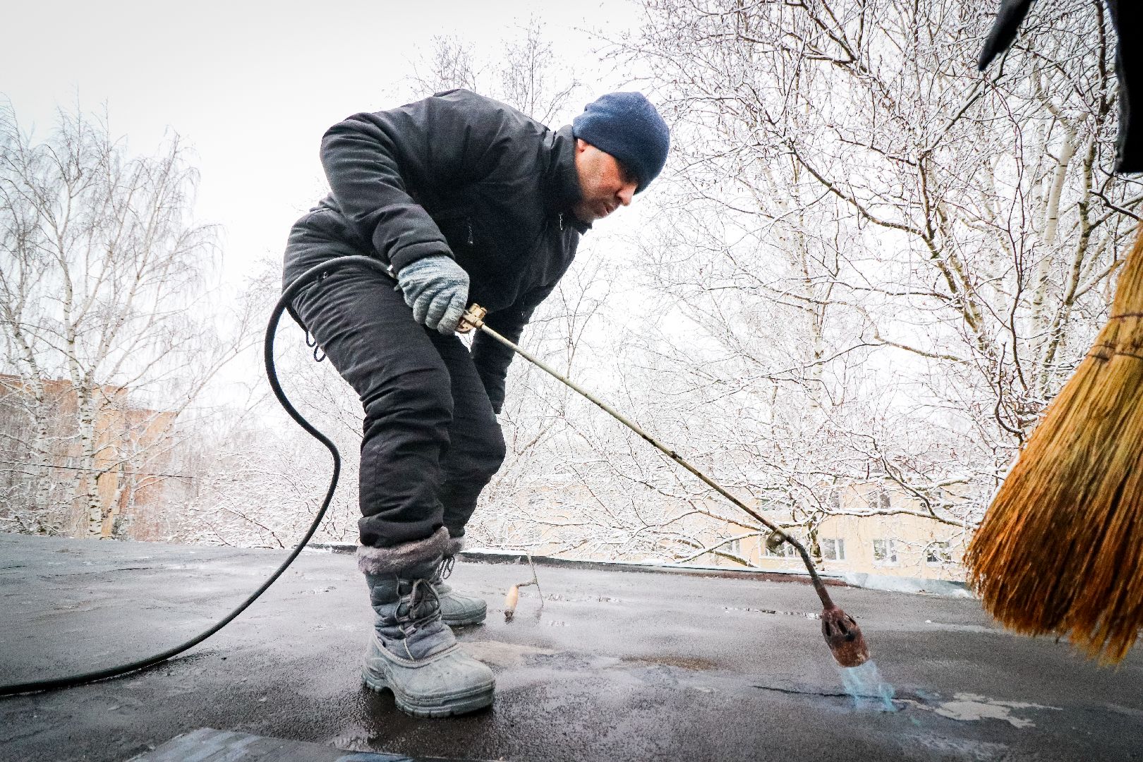 Клин, общество, ЖКХ, ремонт кровли, вертикалки,
