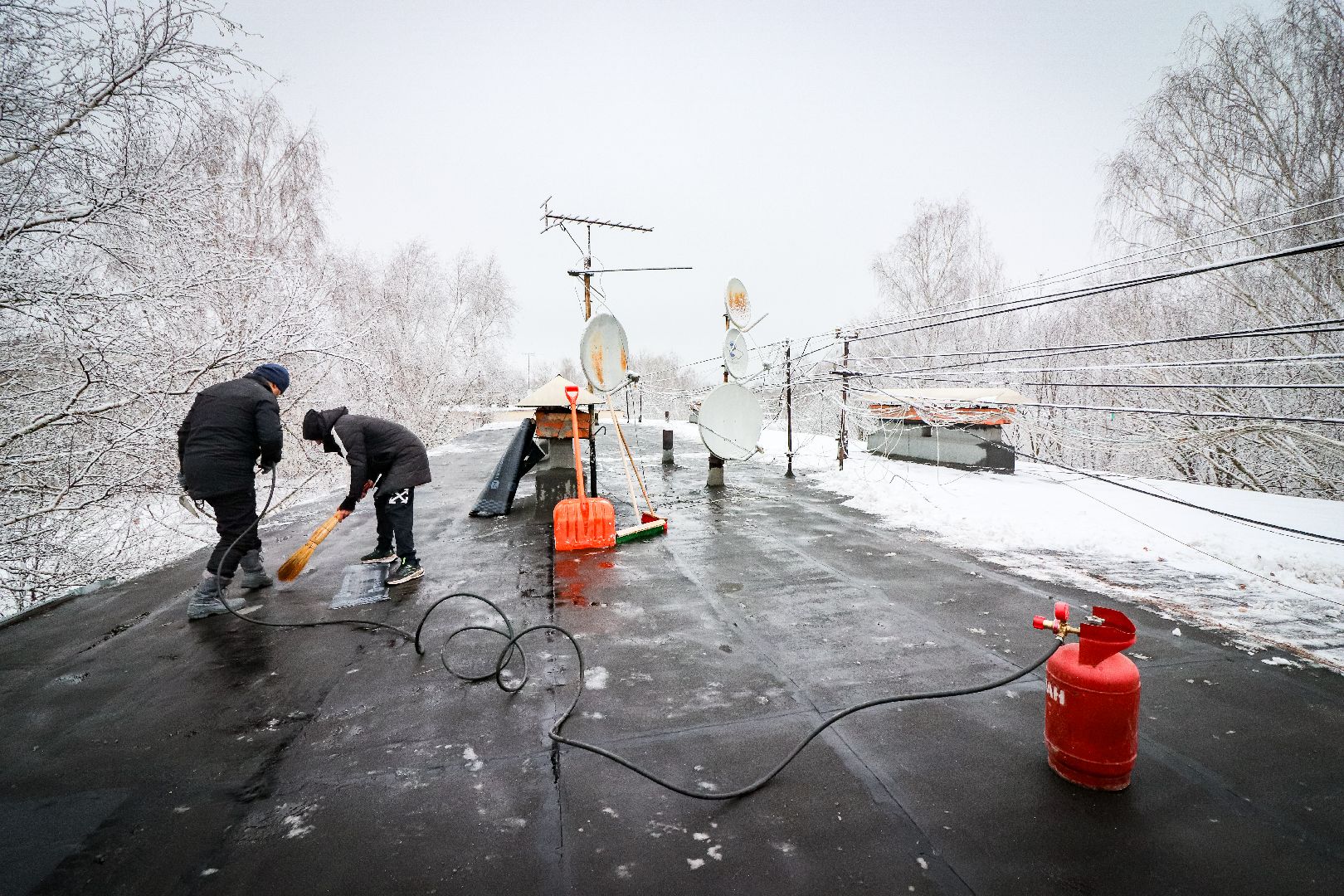 Клин, общество, ЖКХ, ремонт кровли, вертикалки,