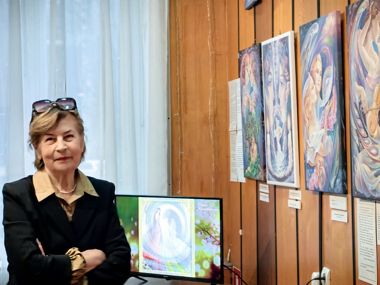 арт-проект, выставка, картины, коллектив, творчество, Божественный смысл,