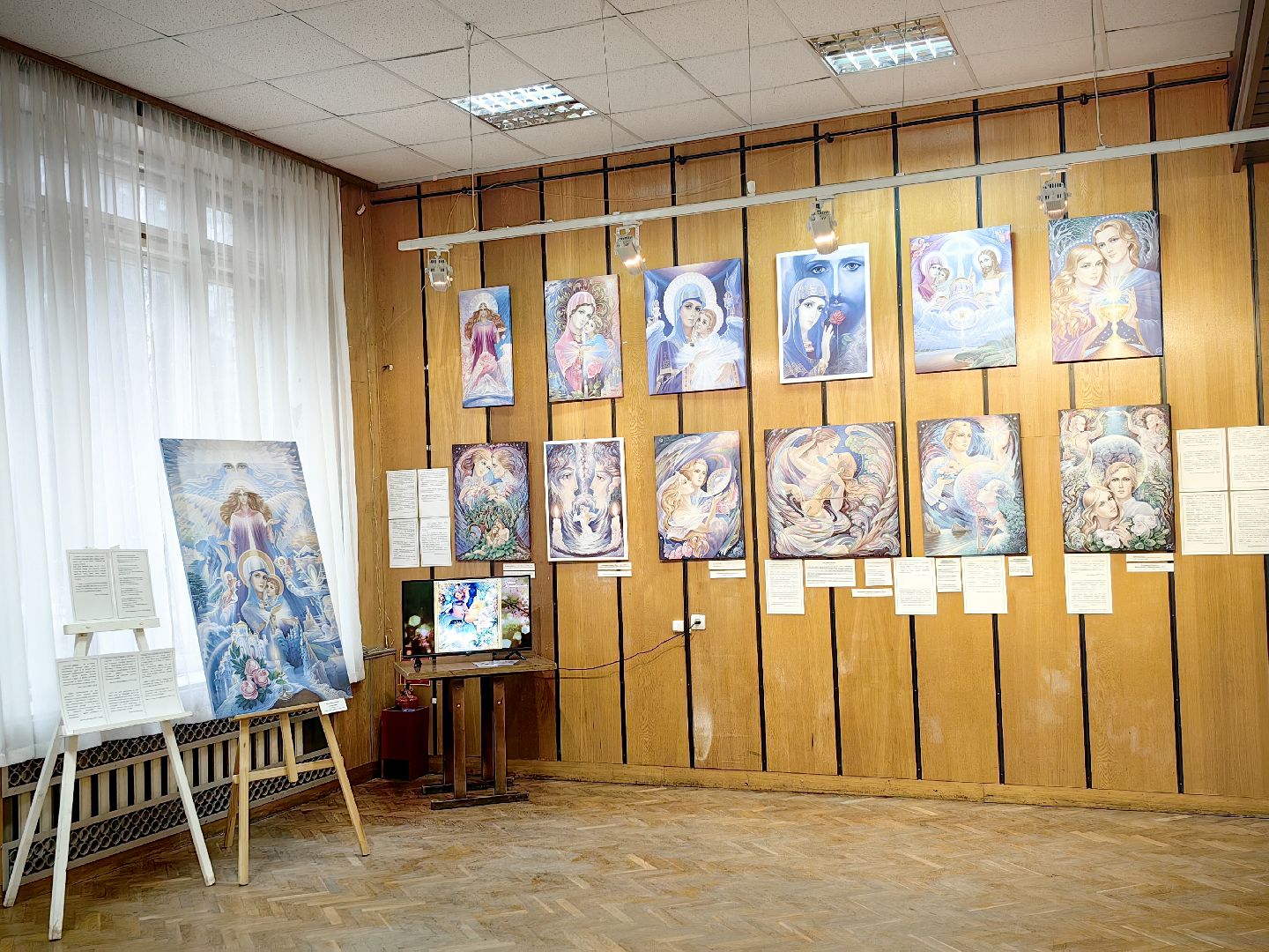 арт-проект, выставка, картины, коллектив, творчество, Божественный смысл,