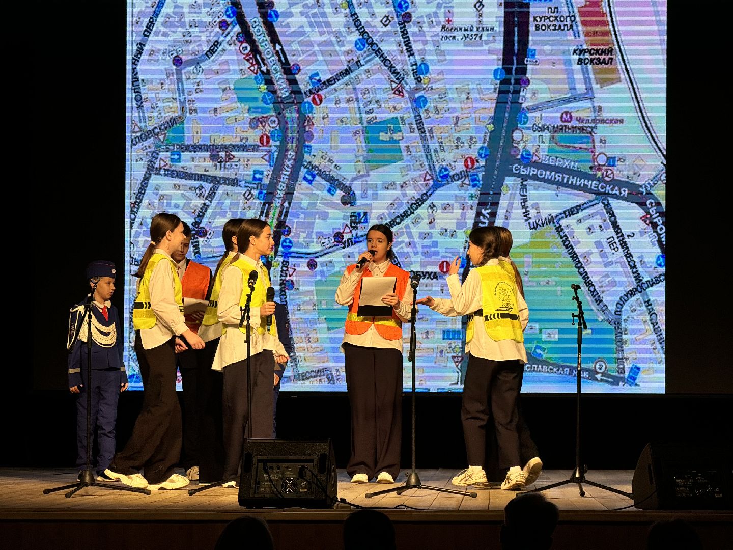 шаховская, посвящение в пешеходы, дети, дети из курска,