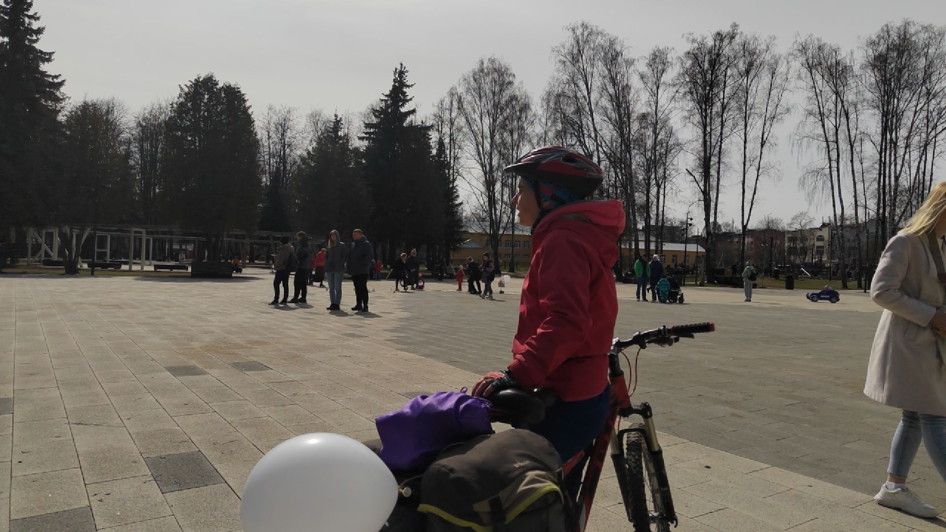 Пушкино, Пушкинский округ, весна в Подмосковье, Парк Пушкино, велозаезд, дети, спорт, живу спортом, люди города, ВелоПушкино, парки Подмосковья