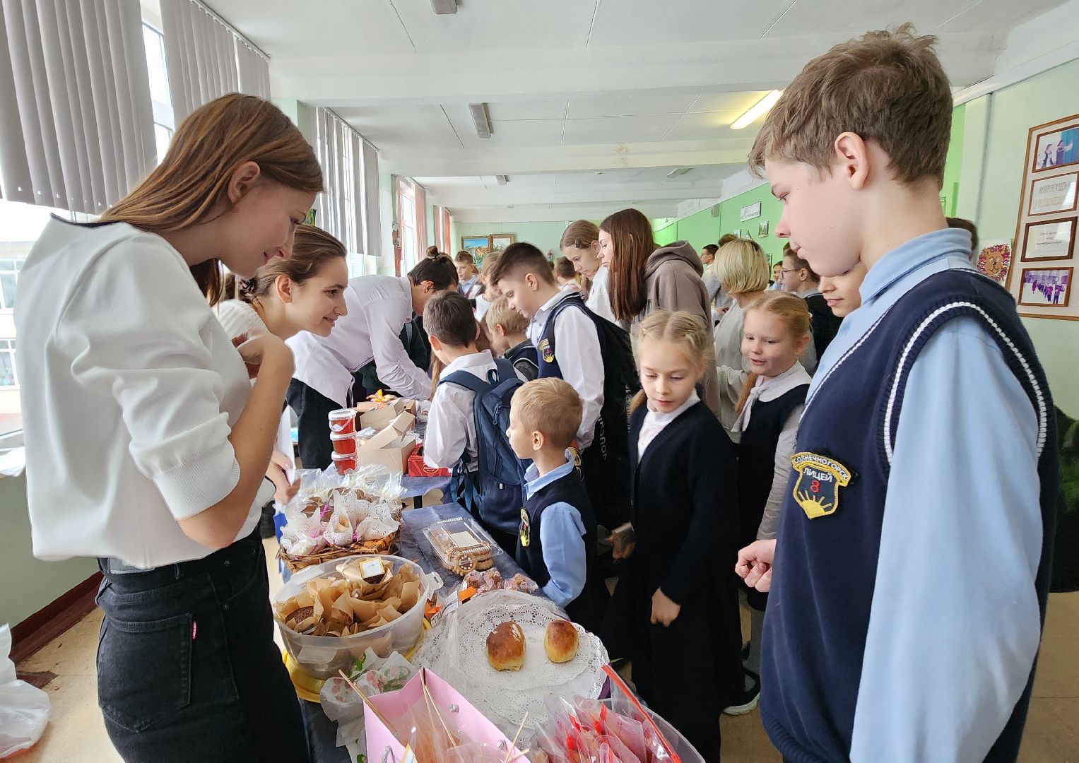 Солнечногорск, вертикалки, лицей 8, благотворительность, благотворительная ярмарка,