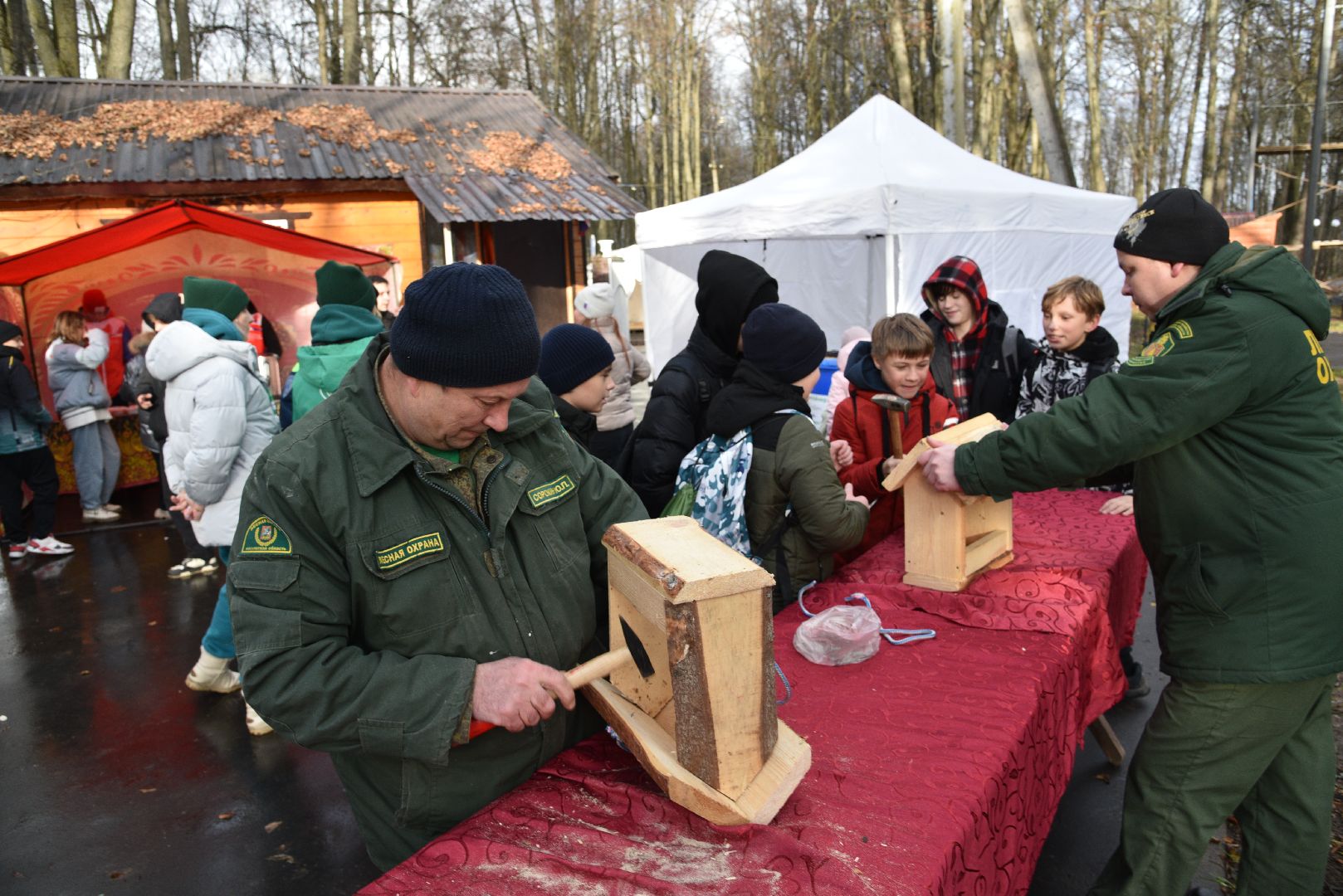лотошино, лотошинский парк, птицы, твори добро, акция, парки подмосковья,