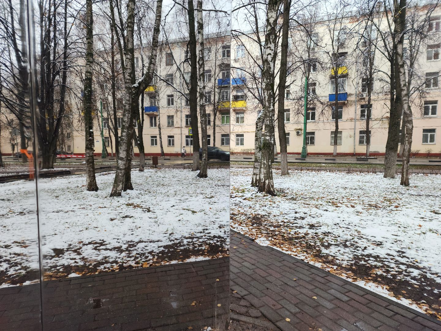 зима, каток, снег, вертикалки,