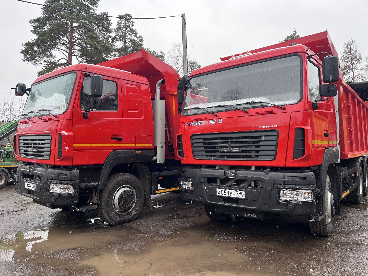 техника, новая техника, маз, трактор, уборка, снег, уборка снега,