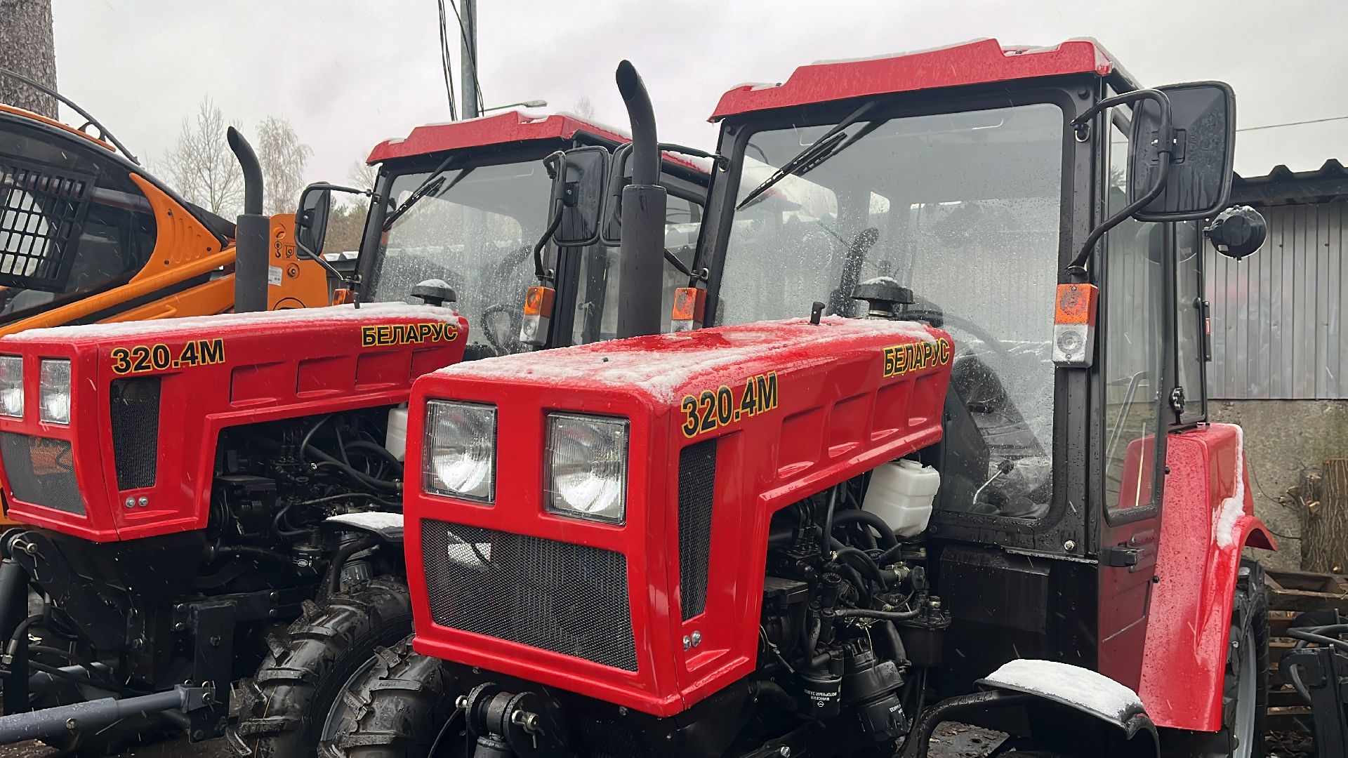техника, новая техника, маз, трактор, уборка, снег, уборка снега,
