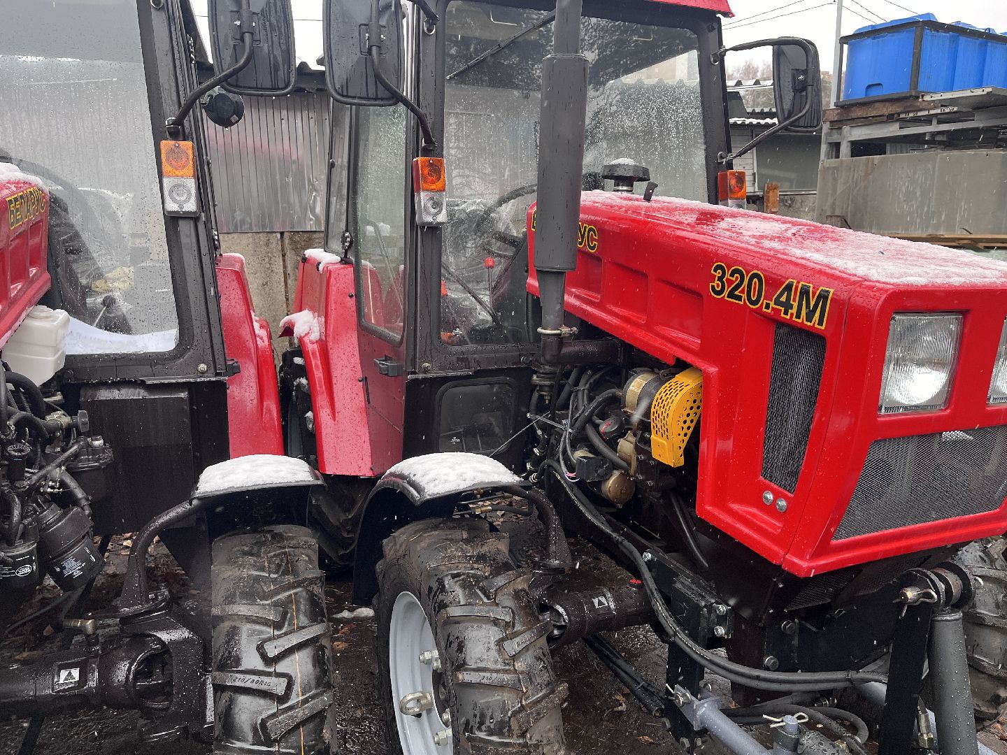 техника, новая техника, маз, трактор, уборка, снег, уборка снега,