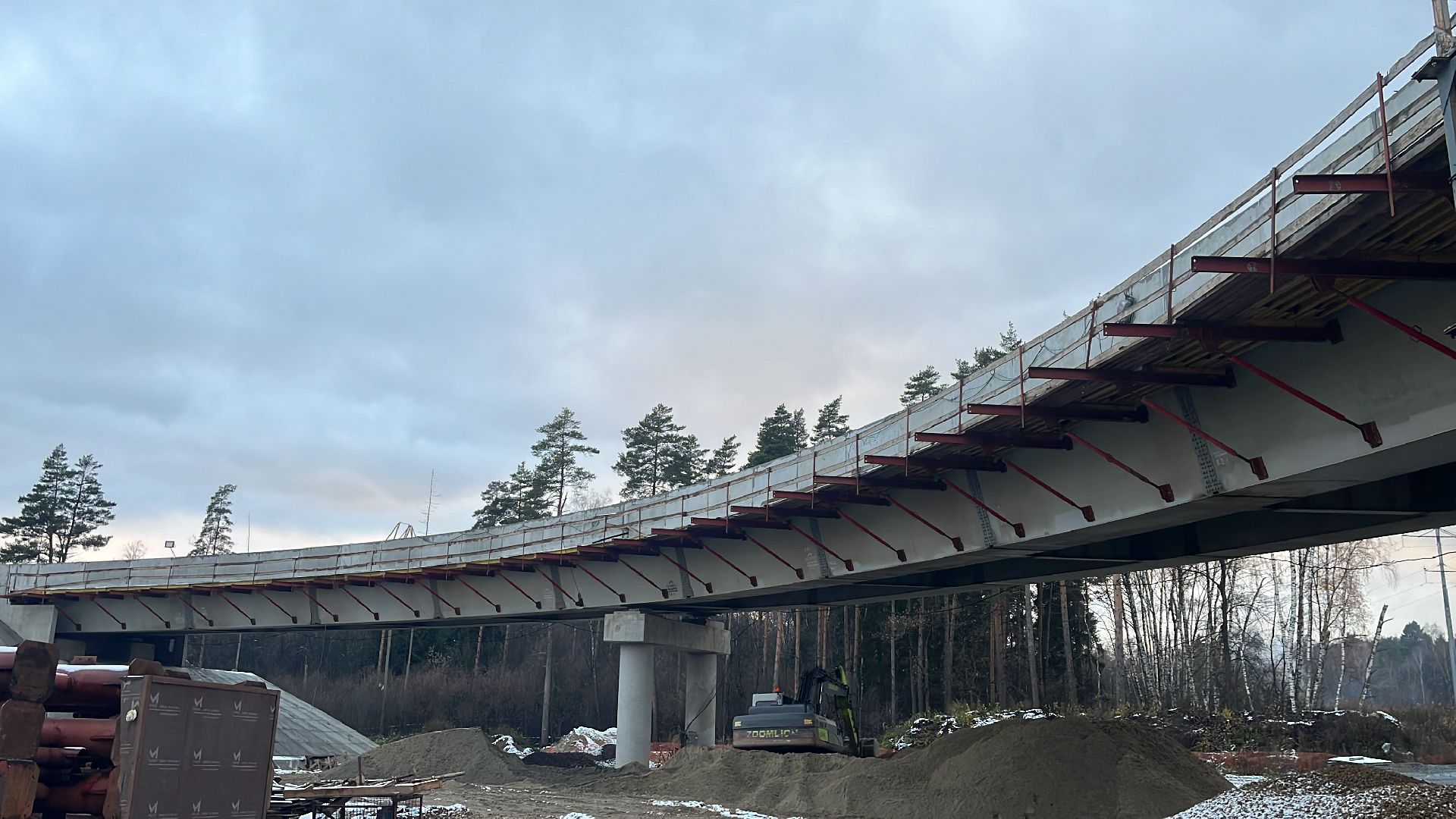 юла, южно-лыткаринская автодорога, строительство, строительство дороги, вертикалки,