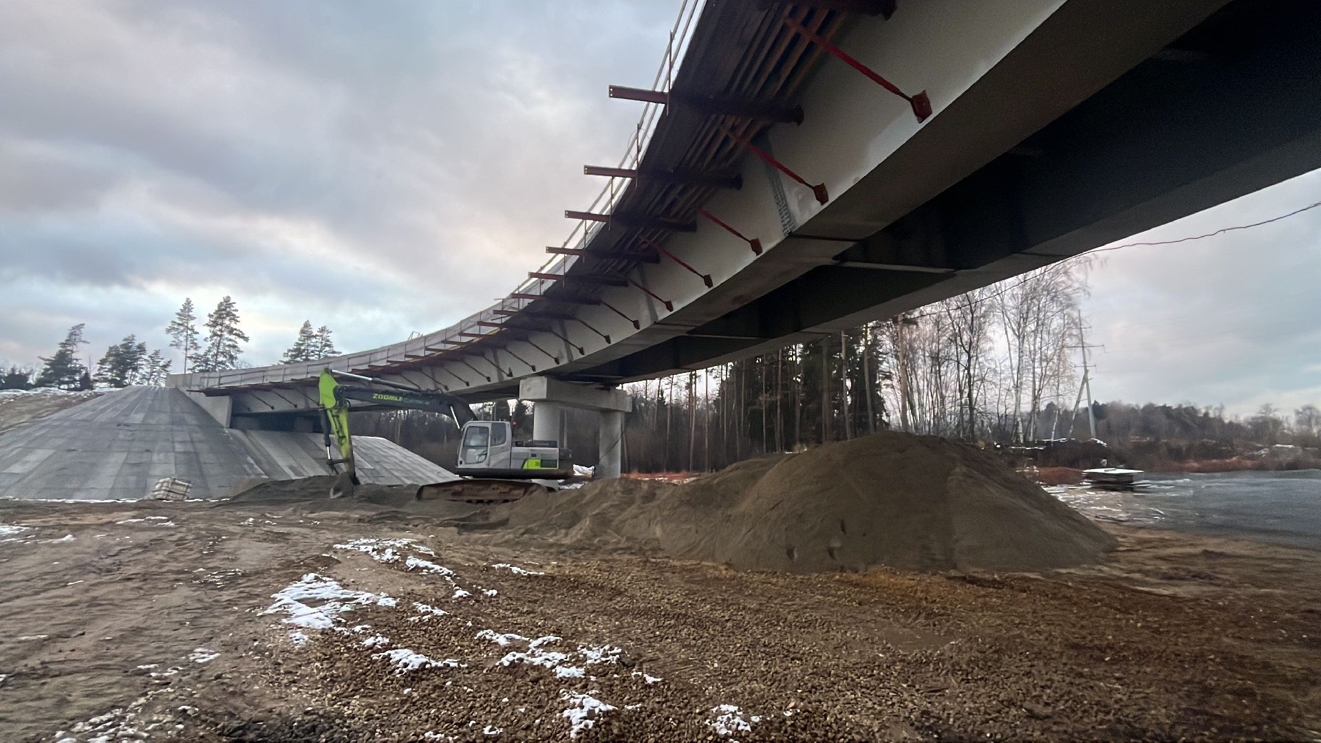 юла, южно-лыткаринская автодорога, строительство, строительство дороги, вертикалки,