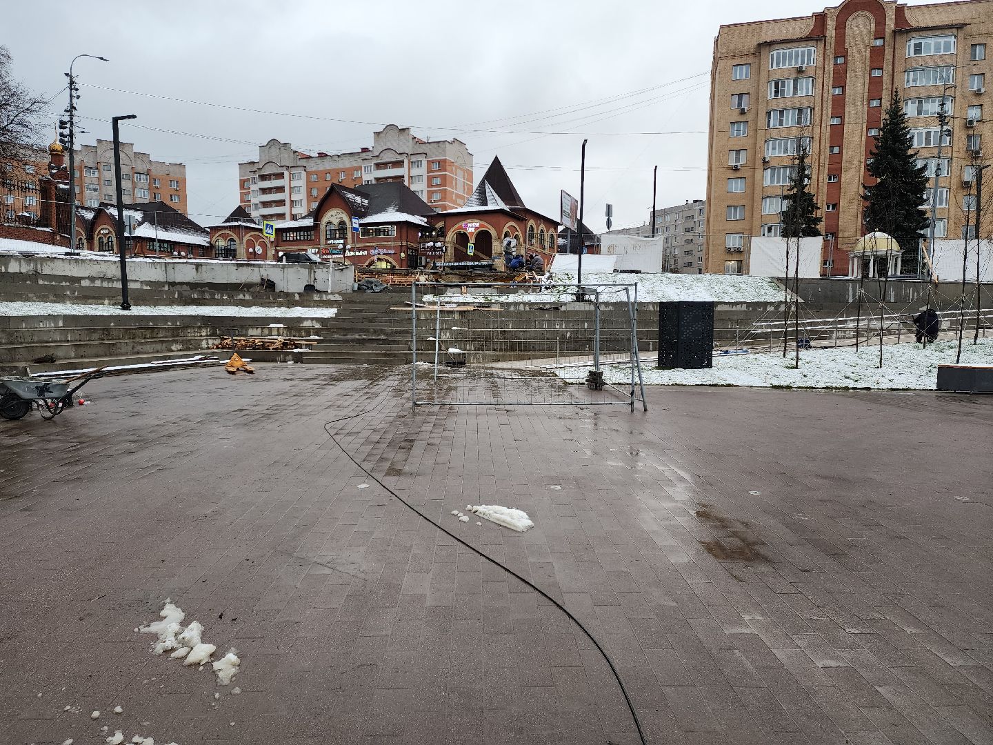 раменское, благоустройство, реконструкция площади победы,