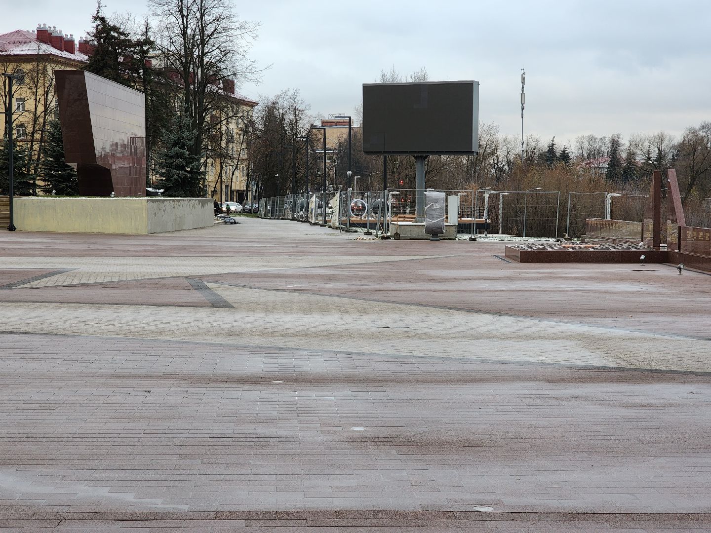 раменское, благоустройство, реконструкция площади победы,