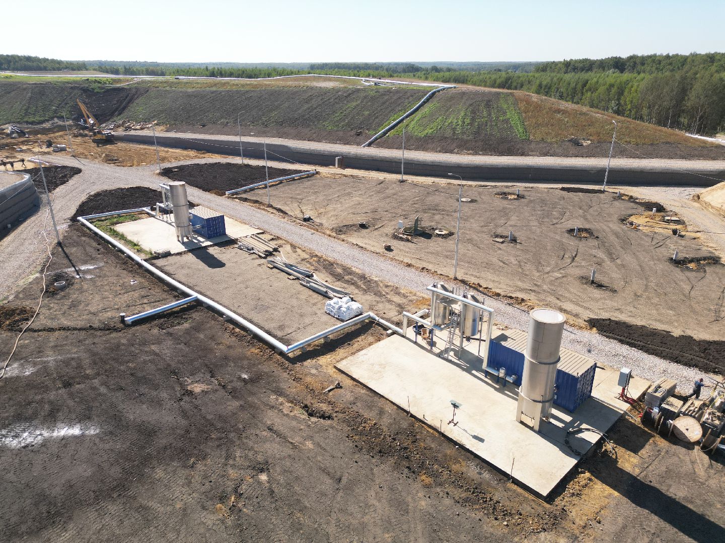 видео с коптера, экология, полигон, тбо, мусор,