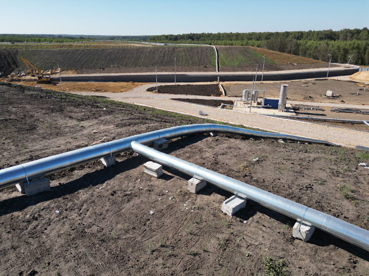 видео с коптера, экология, полигон, тбо, мусор,