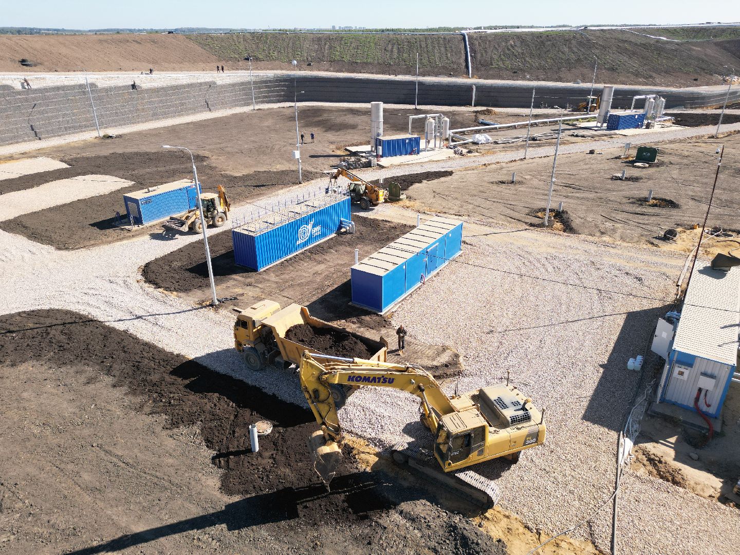 видео с коптера, экология, полигон, тбо, мусор,