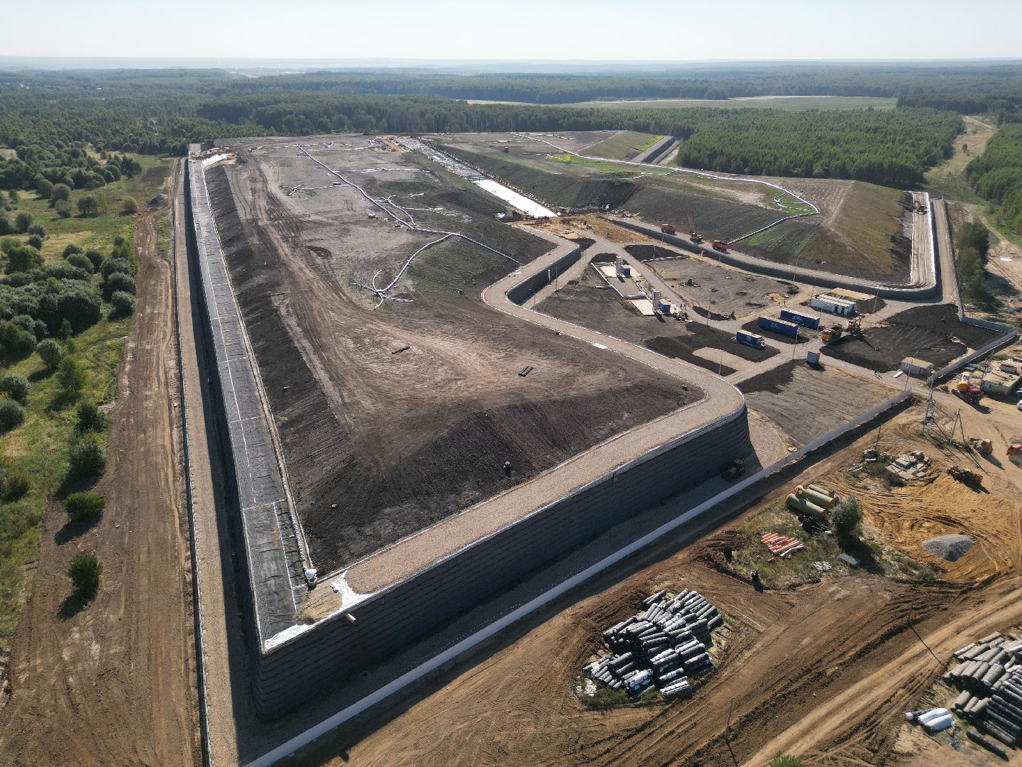 видео с коптера, экология, полигон, тбо, мусор,