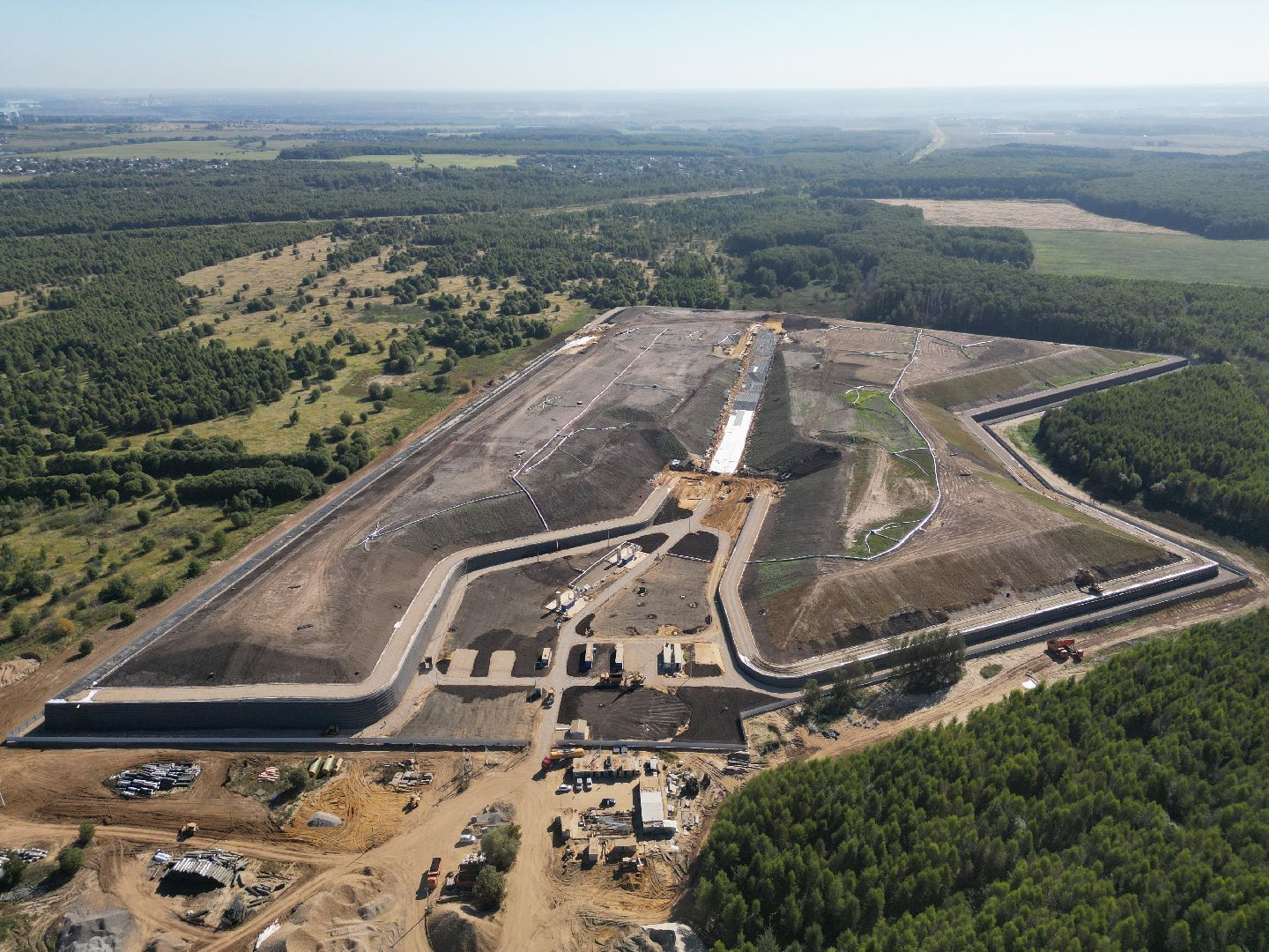 видео с коптера, экология, полигон, тбо, мусор,