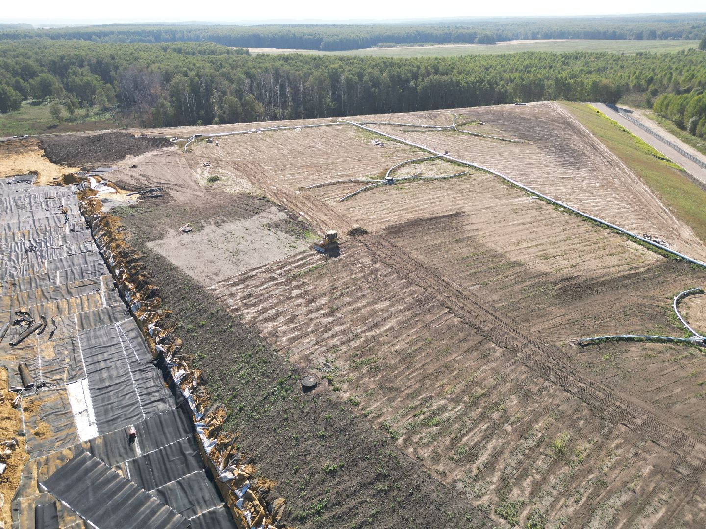 видео с коптера, экология, полигон, тбо, мусор,