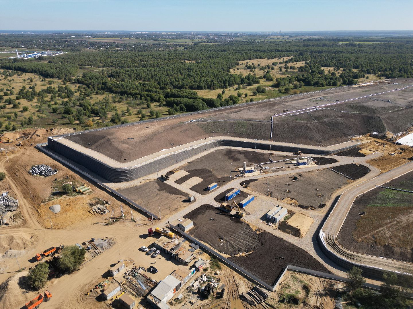 видео с коптера, экология, полигон, тбо, мусор,