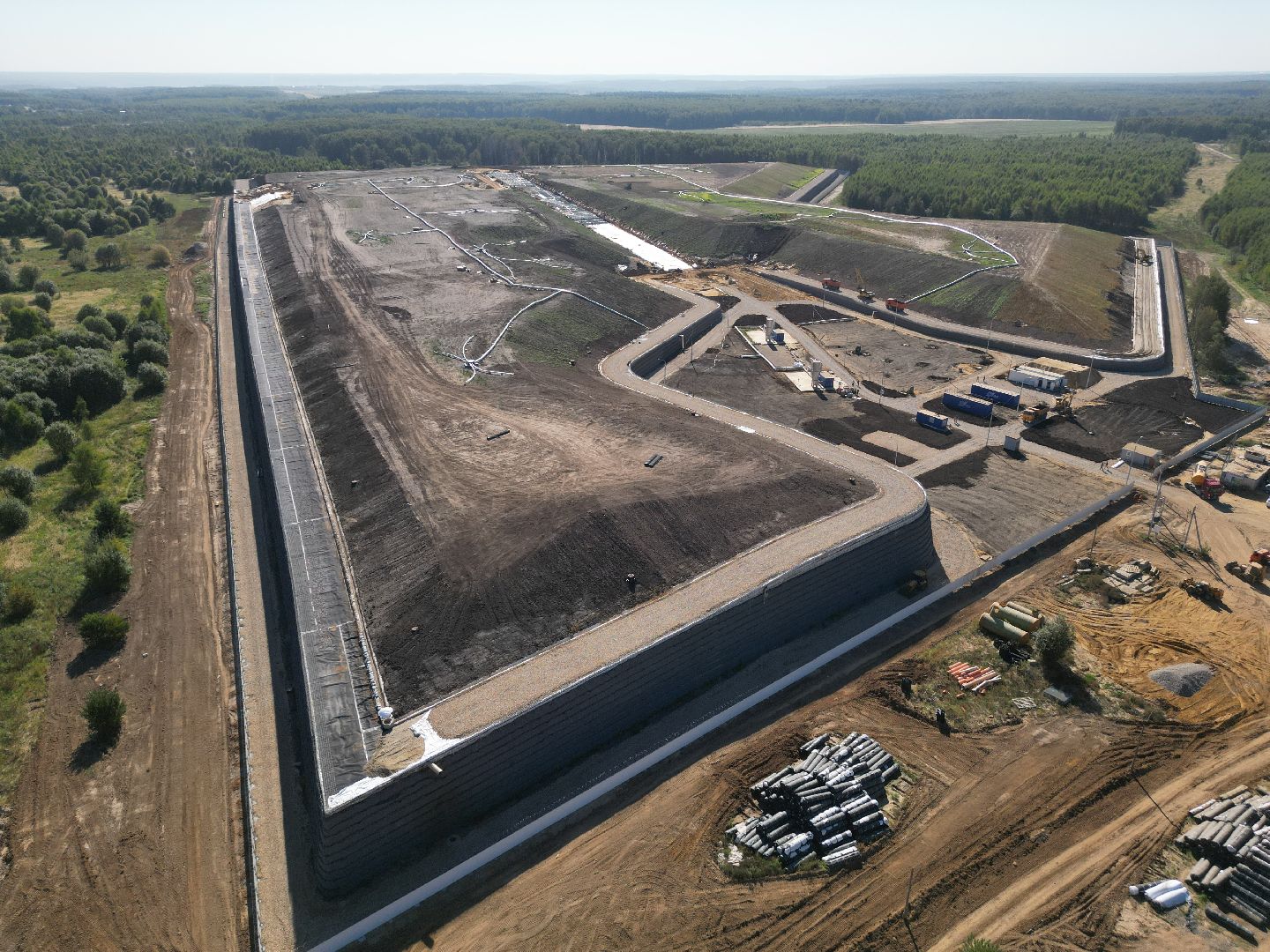 видео с коптера, экология, полигон, тбо, мусор,