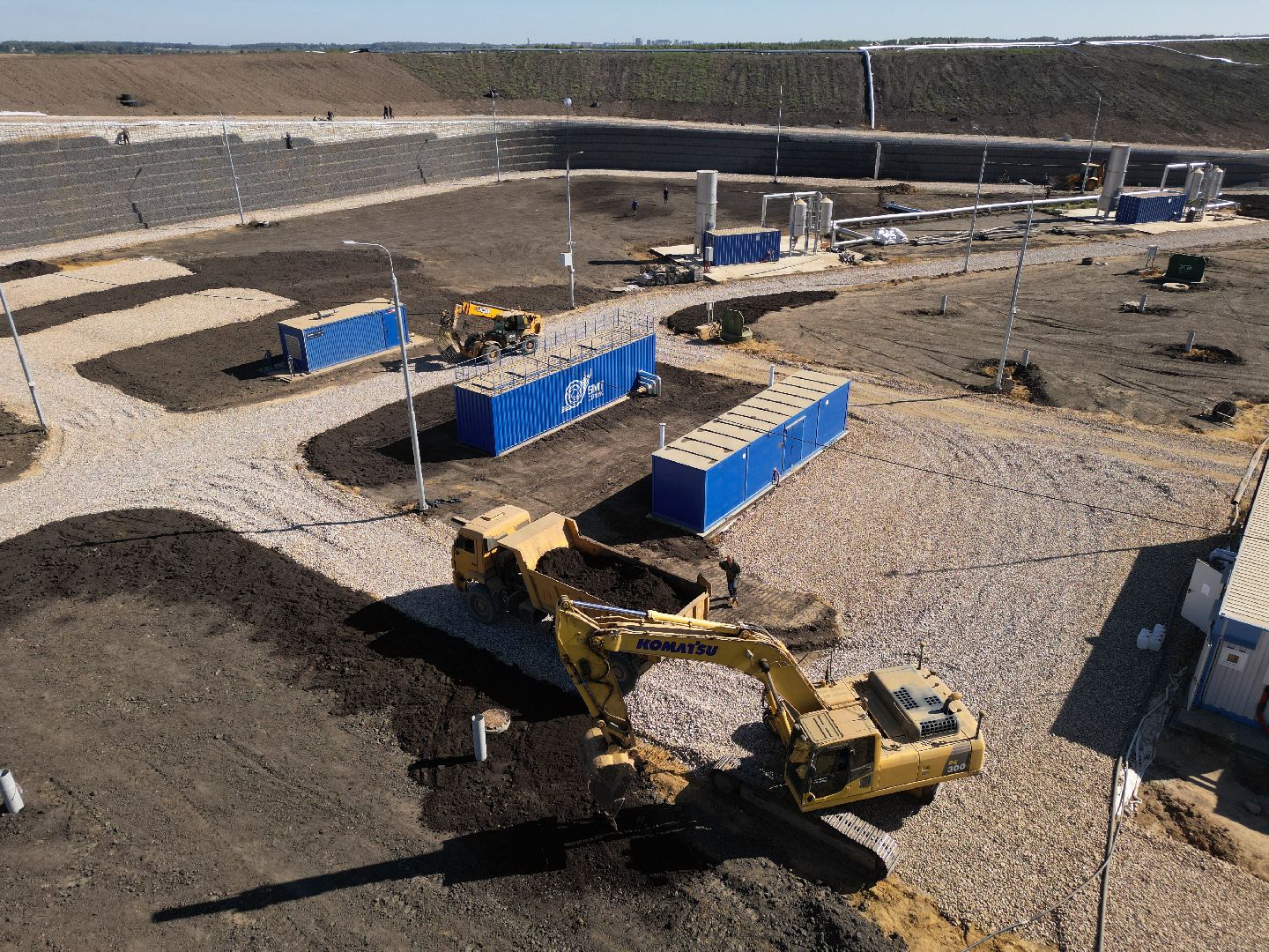 видео с коптера, экология, полигон, тбо, мусор,