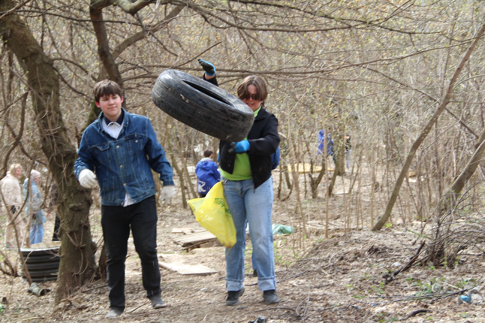 Субботник, РГГУ, Домодедово, экология