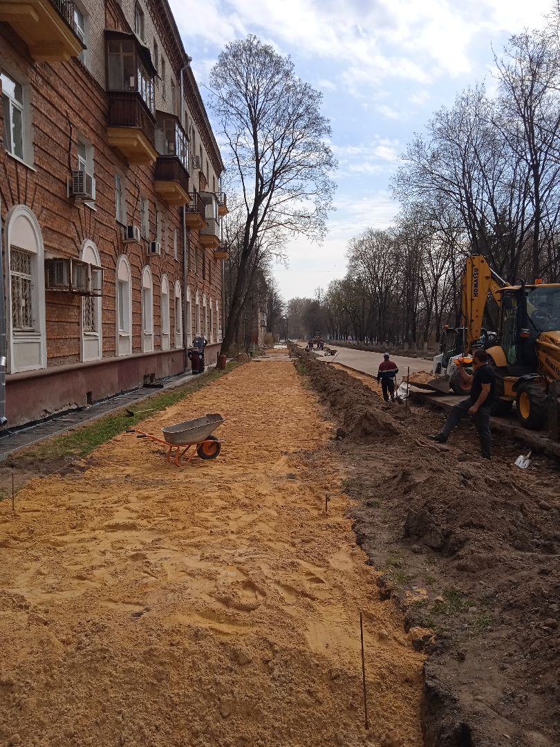 сквер, Звёздный, работы, благоустройство, инфраструктура