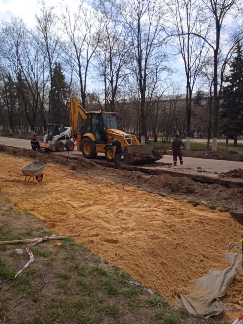 сквер, Звёздный, работы, благоустройство, инфраструктура